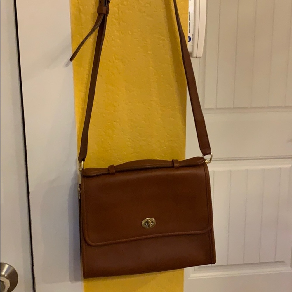 Coach over the shoulder or cross body bag